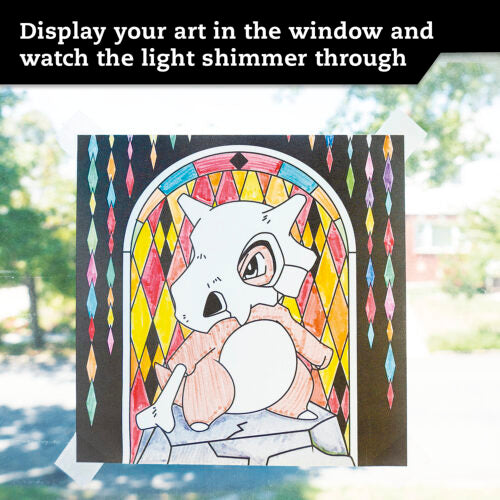 Klutz - 23, Pokemon Stained Glass Art