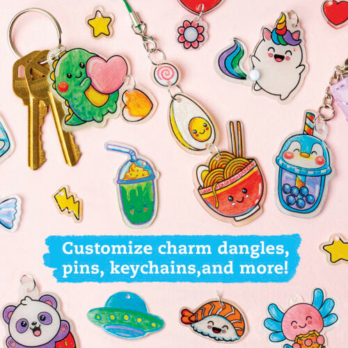 Klutz - 23, Color and Shrink. Charms