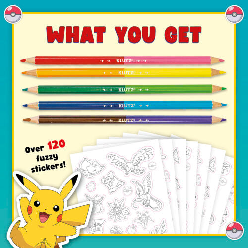 Klutz - Pokemon Color Your Own Fuzzy