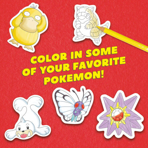 Klutz - Pokemon Color Your Own Fuzzy