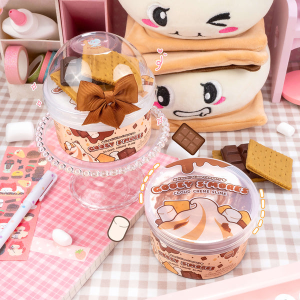 Kawaii Slime Co - Gooey S'mores Cloud Creme
Signature Dome ™ Slime