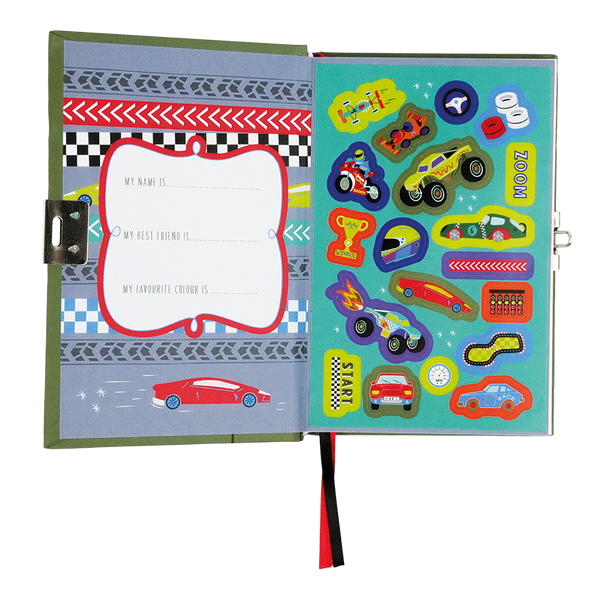 Floss and Rock -  Floss & Rock My Secret Scented Diary -Cars
