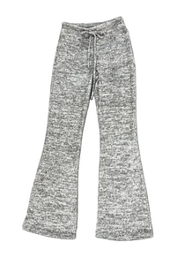SLS Apparel - Flare Drawstring Pants - Heather Grey