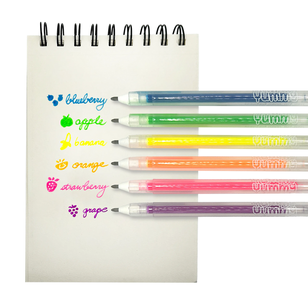 Ooly -Yummy Yummy Scented Gel Pens - Neon - Set of 6