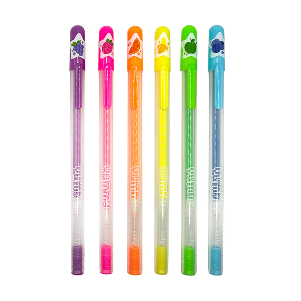 Ooly -Yummy Yummy Scented Gel Pens - Neon - Set of 6
