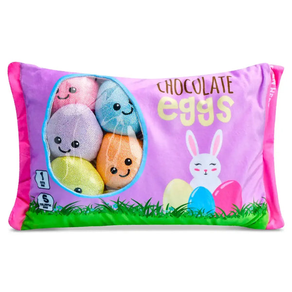 Iscream -Chocolate Easter Egg Buddies Packaging Fleece Plush