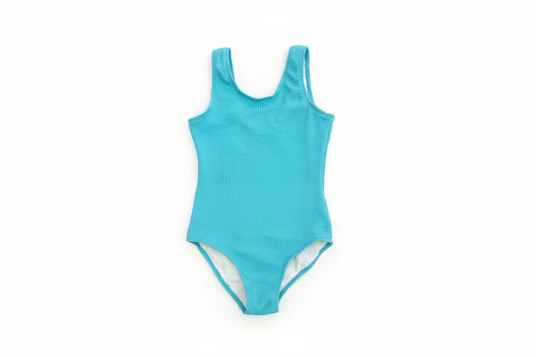 Tweenstyle - Aqua Crinkle One Piece Swimsuit