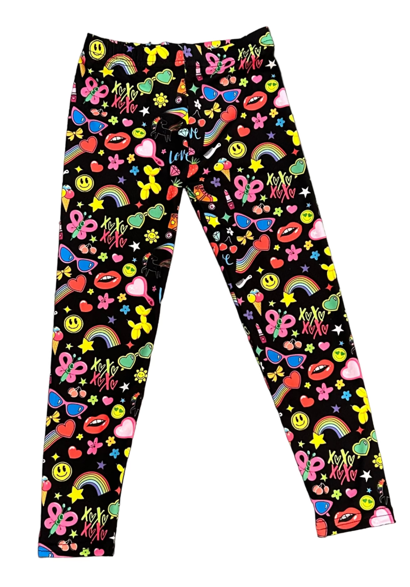 Dori Creations - XOXO Soft Printed Leggings