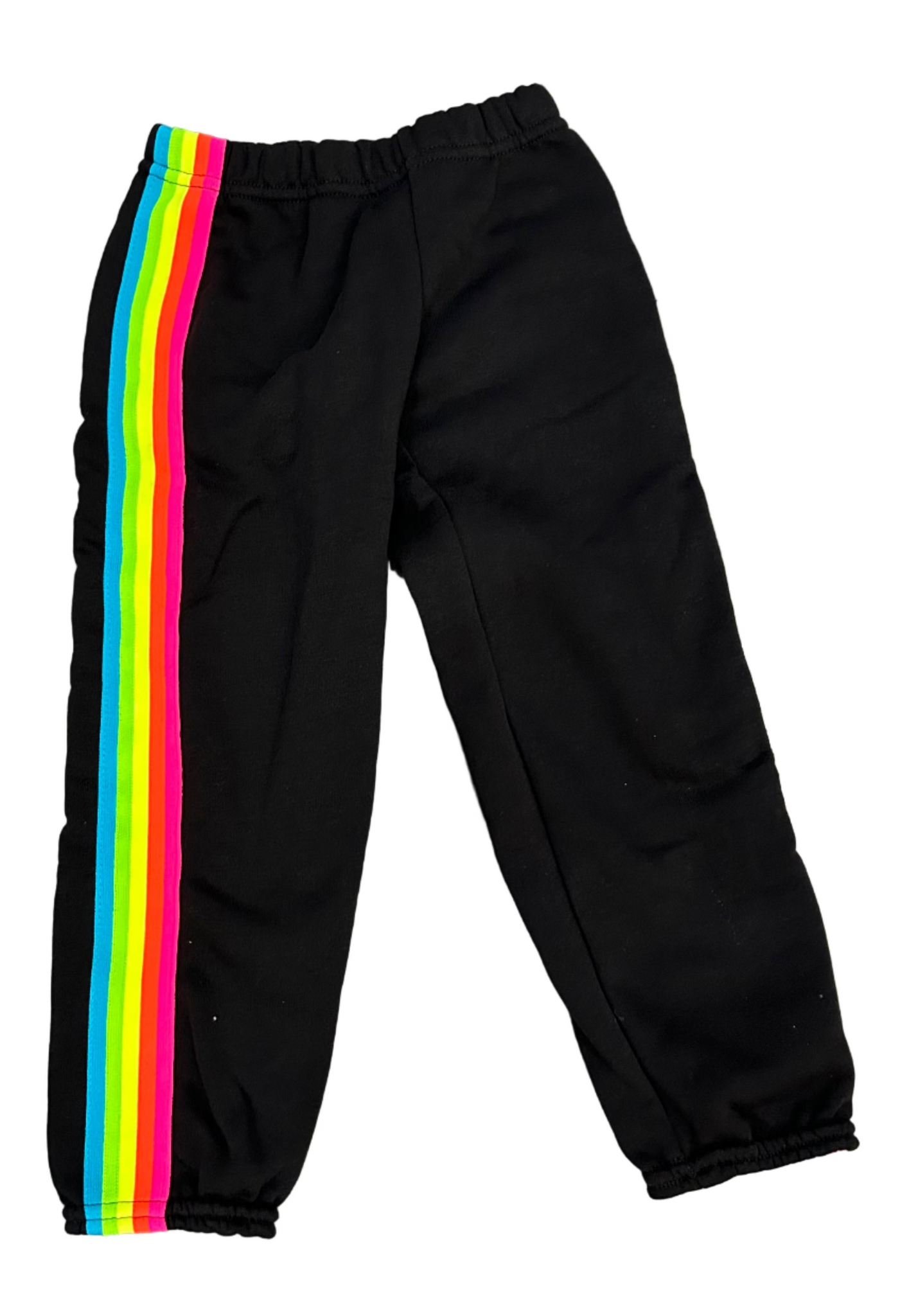 Dori Creations - Neon Stripe Sweatpants - Black