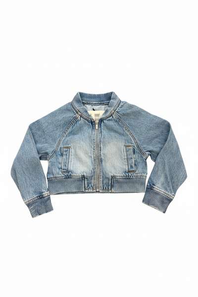 Jordache -Denim Bomber Jacket