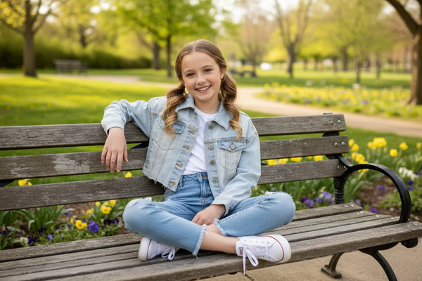Jordache - Cropped Denim Jacket
