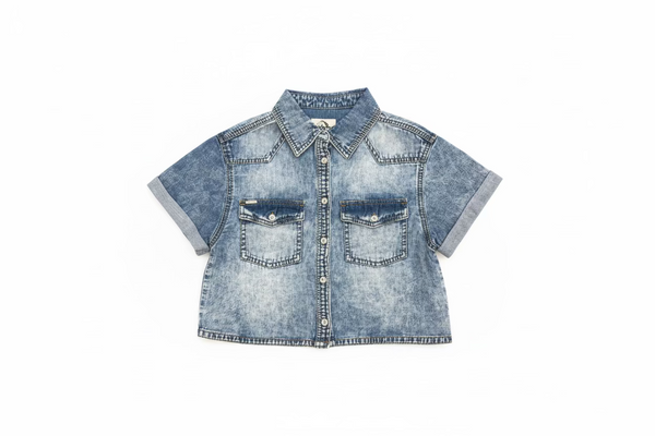 Jordache - Short Sleeve Denim Shirt