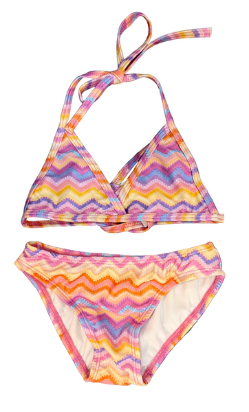 Cruz - Zig Zag Triangle Bikini - Multicolor