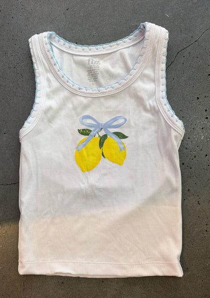 Flowers by Zoe - Lemon Tank Top