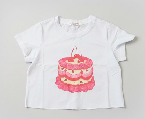 Tweenstyle by Stoopher - Pink Cake Boxy Tee