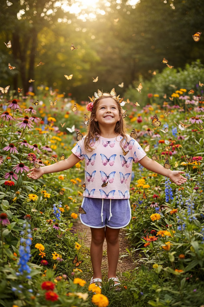 Chaser - Flutter Butterfly Printed Tee