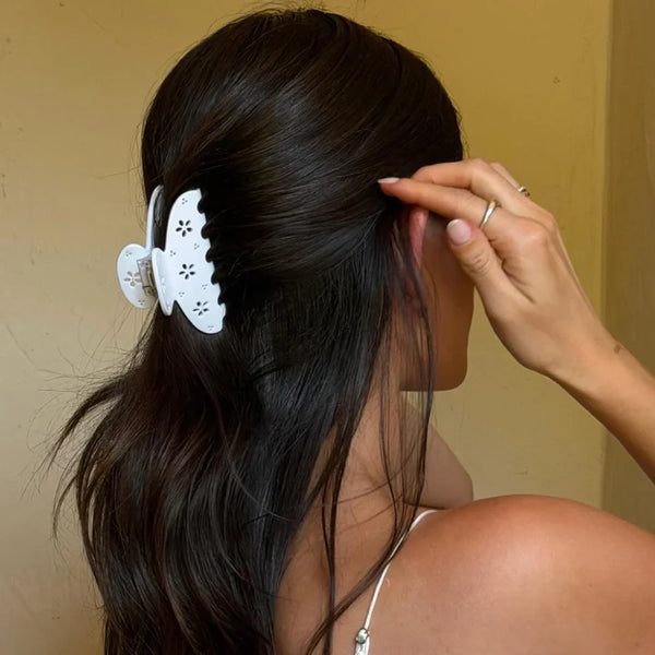 Emi Jay - Big Eff - Blanc Fleur Eyelet