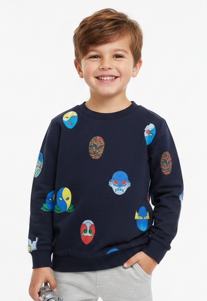 Stella McCartney Kids - All Over Print Boys Sweatshirt