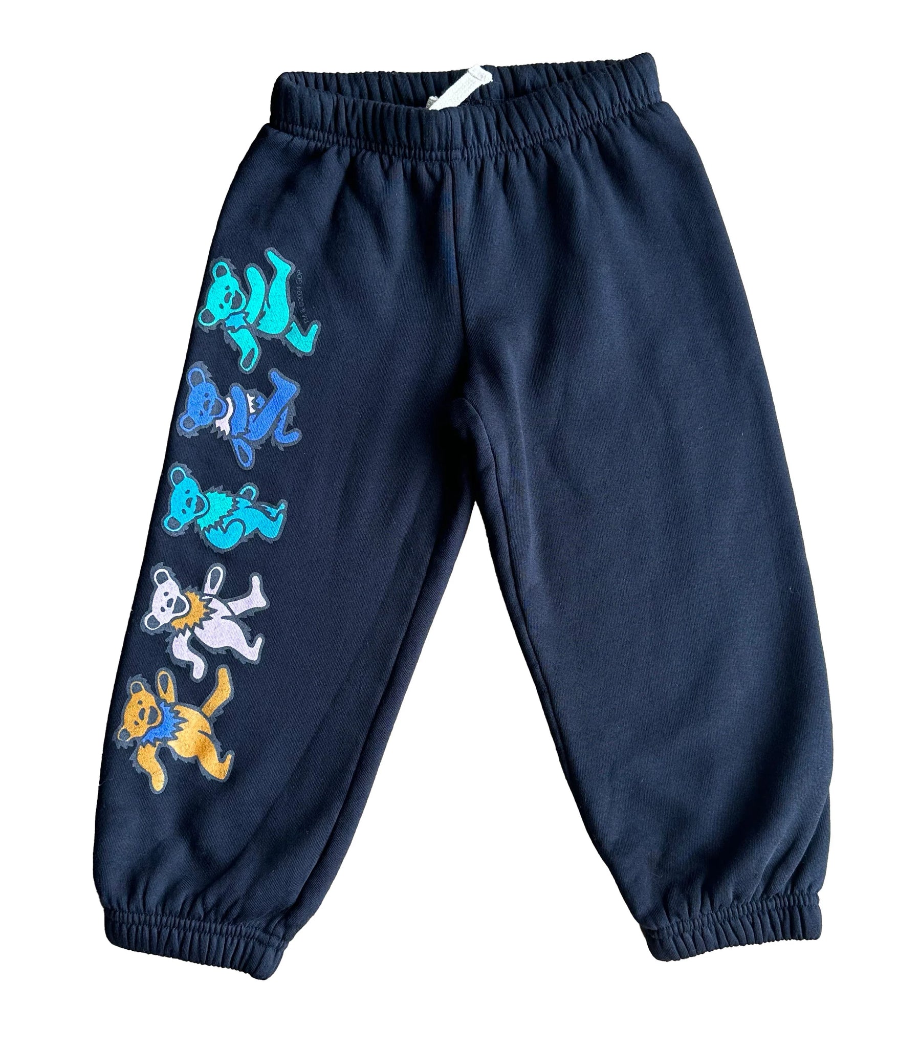 Rowdy Sprout - Grateful Dead Bears Black Sweatpants