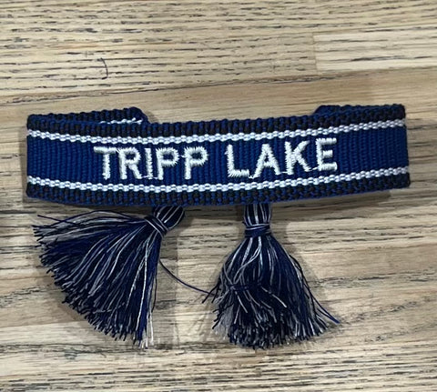 Tripp Lake Camp Woven Bracelet