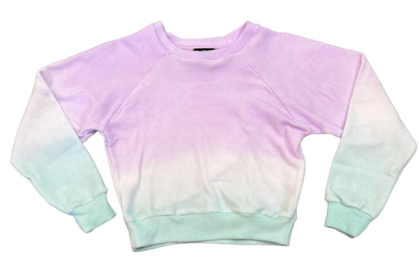 Flowers by Zoe - Lavender/Seafoam Ombre Sweatshirt