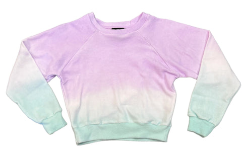 Flowers by Zoe - Lavender/Seafoam Ombre Sweatshirt