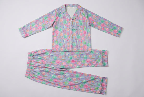 Tweenstyle by Stoopher - Ornaments Silky Loungewear Set