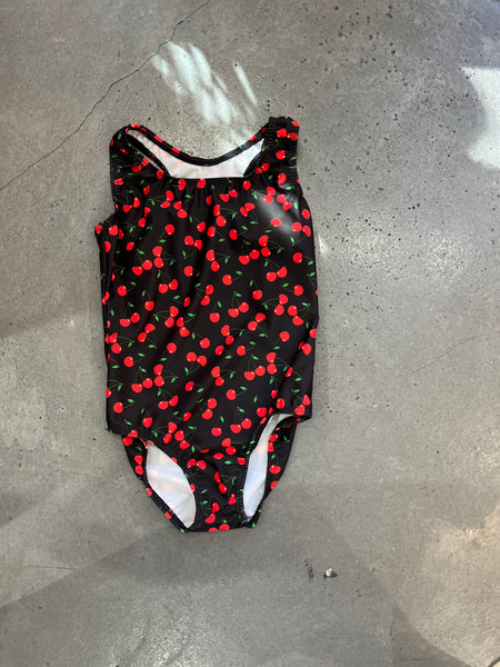 Dori Creations - Black Cherry Print Swimsuit