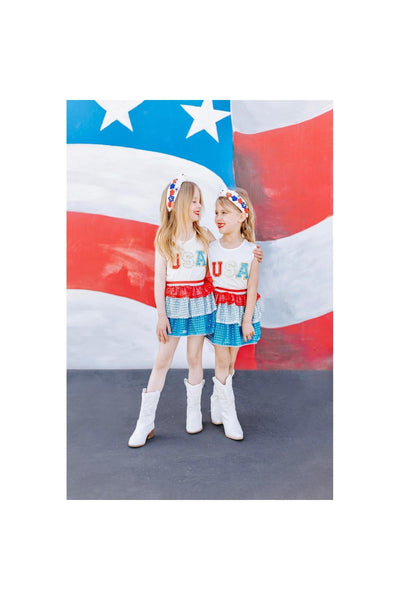 USA Tank and Skort Set
