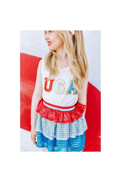 USA Tank and Skort Set