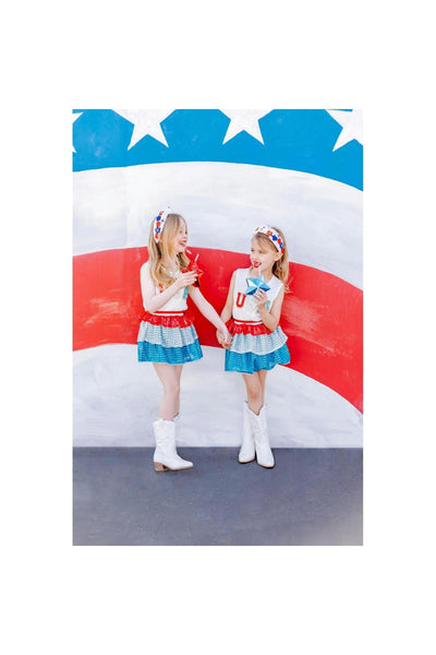 USA Tank and Skort Set
