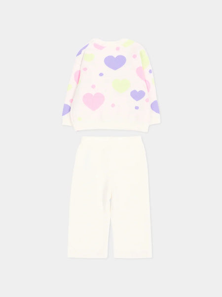 Billieblush - Ivory Knit Set with Hearts