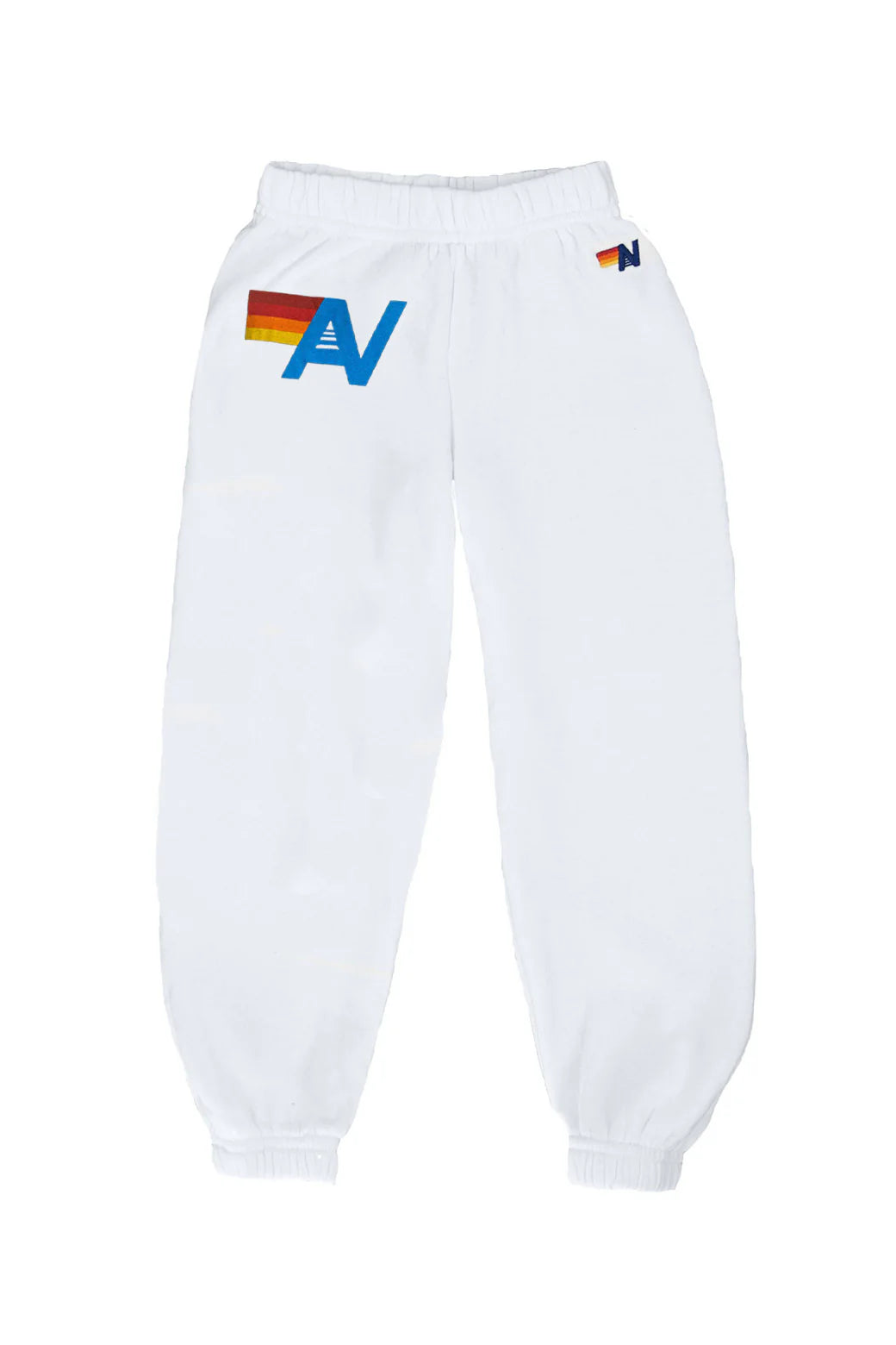 Aviator Nation Kids - Logo Sweatpants - White