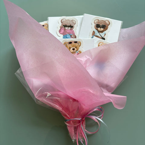 Edyn Designs - Bears Sticker Bouquet