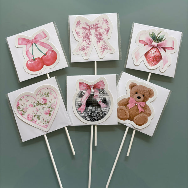 Edyn Designs - Coquette Sticker Bouquet
