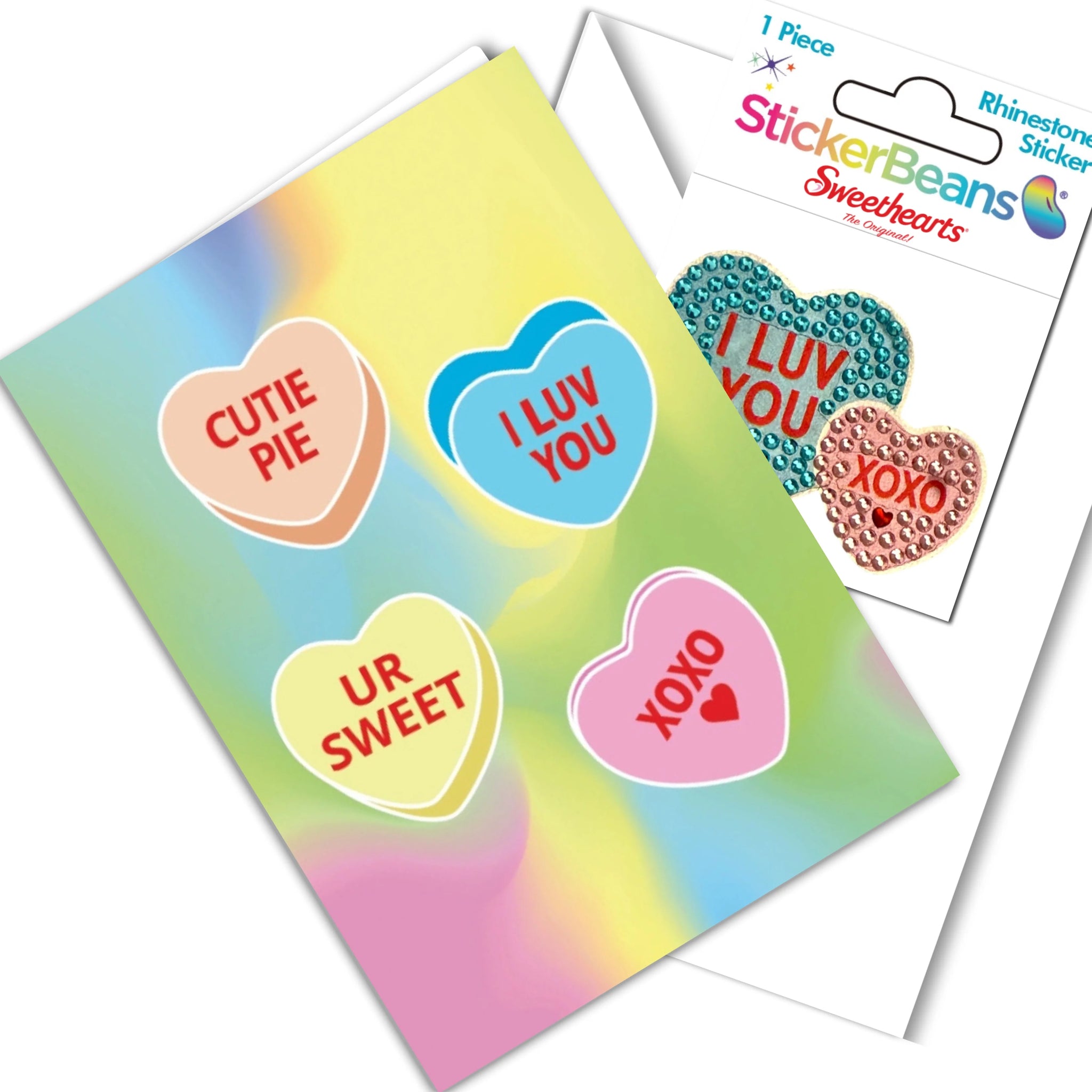 Sticker Beans - Sweethearts® Greeting Card