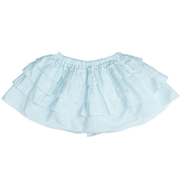 Little Olin - 4 Tier Skirt - Aqua