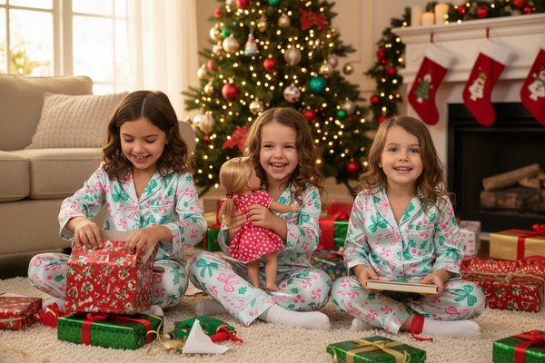 Tweenstyle by Stoopher - Holly Jolly Silky Loungewear Set