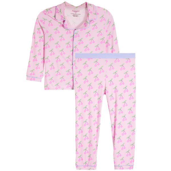Tweenstyle - Cherries Bamboo Loungewear Set