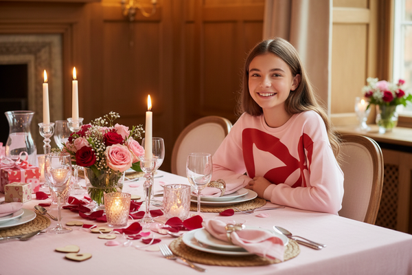 Tweenstyle by Stoopher - Oversized Bow Crewneck Sweatshirt