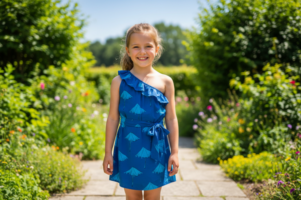 The Animals Observatory - Weasel Deep Blue Weasel Dress