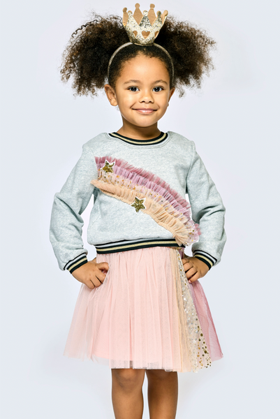 Baby Sara - 2fer Rainbow Tulle Dress