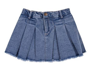 EMC - Pleated Denim Skirt