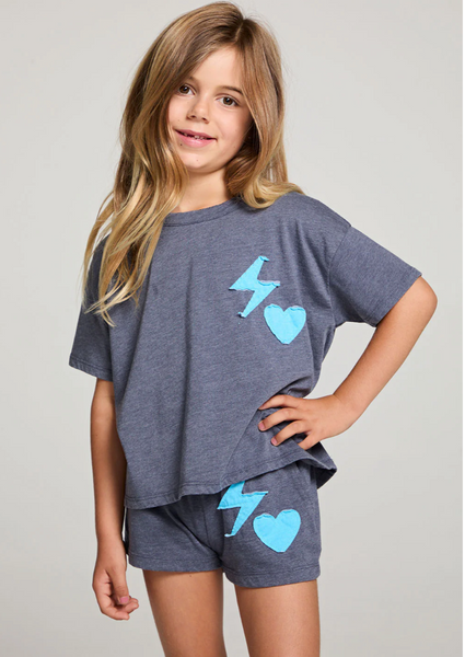 Chaser - Lightning Love Girls Tee