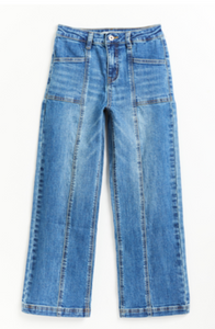 Tractr - FRONT SEAM UTILITY WIDE LEG