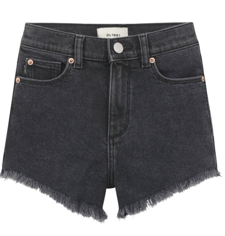 DL 1961 - LUCY HIGH RISE SHORTS: CUT OFF - Nightshade