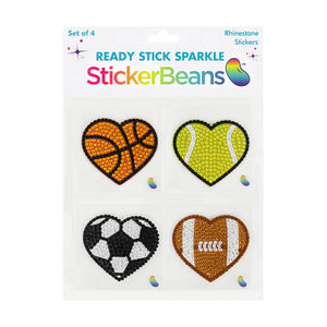 Sticker Bean - Sporty Set of 4