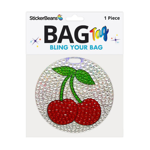 StickerBeans - CHERRIES Bag Tag