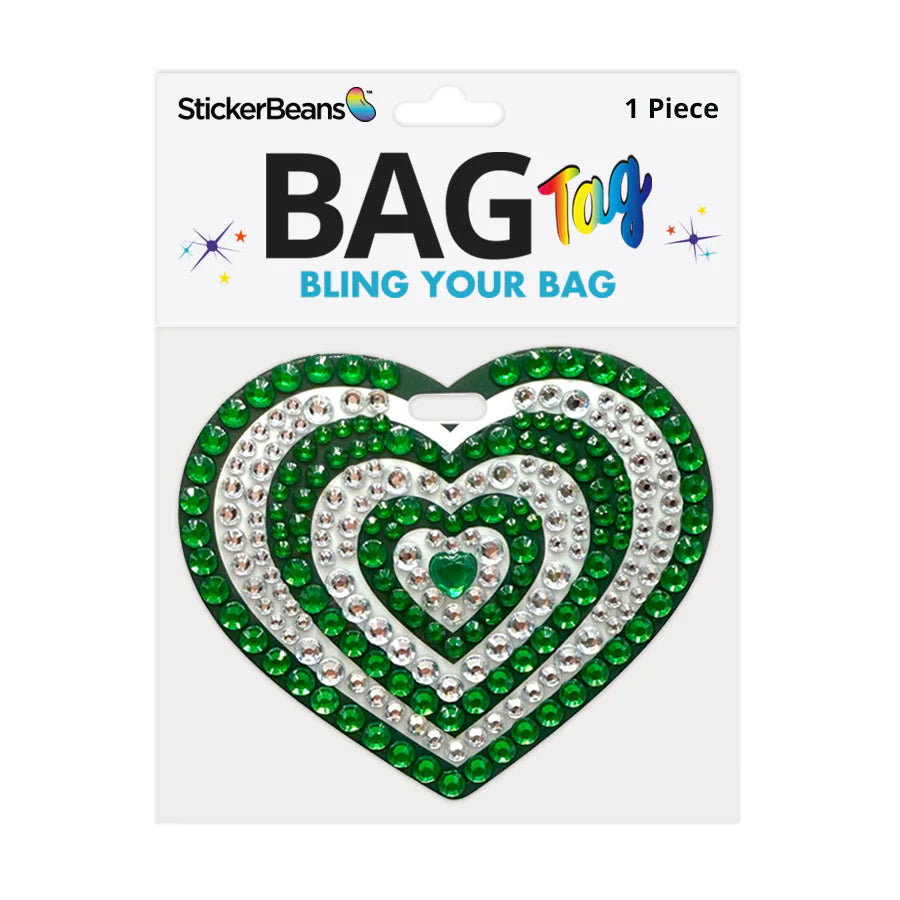 StickerBeans - GREEN SPIRIT Bag Tag