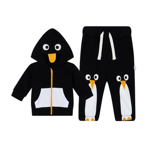 Stella McCartney - Baby Boy Tracksuit With Penguin Face Print